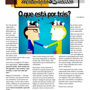 03 a 09 de agosto - O que está por trás