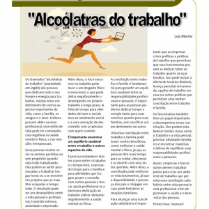 25 de junho e 01 de julho de 2023 - Alcoólatras do trabalho