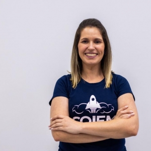 Presidente do Cojem Marechal, Jaqueline Galvão.