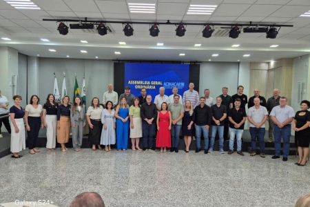 Nova diretoria da Acimacar
