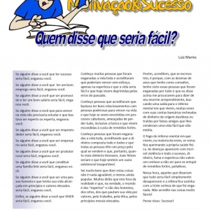 1 a 7 de fevereiro - Quem disse que seria fácil