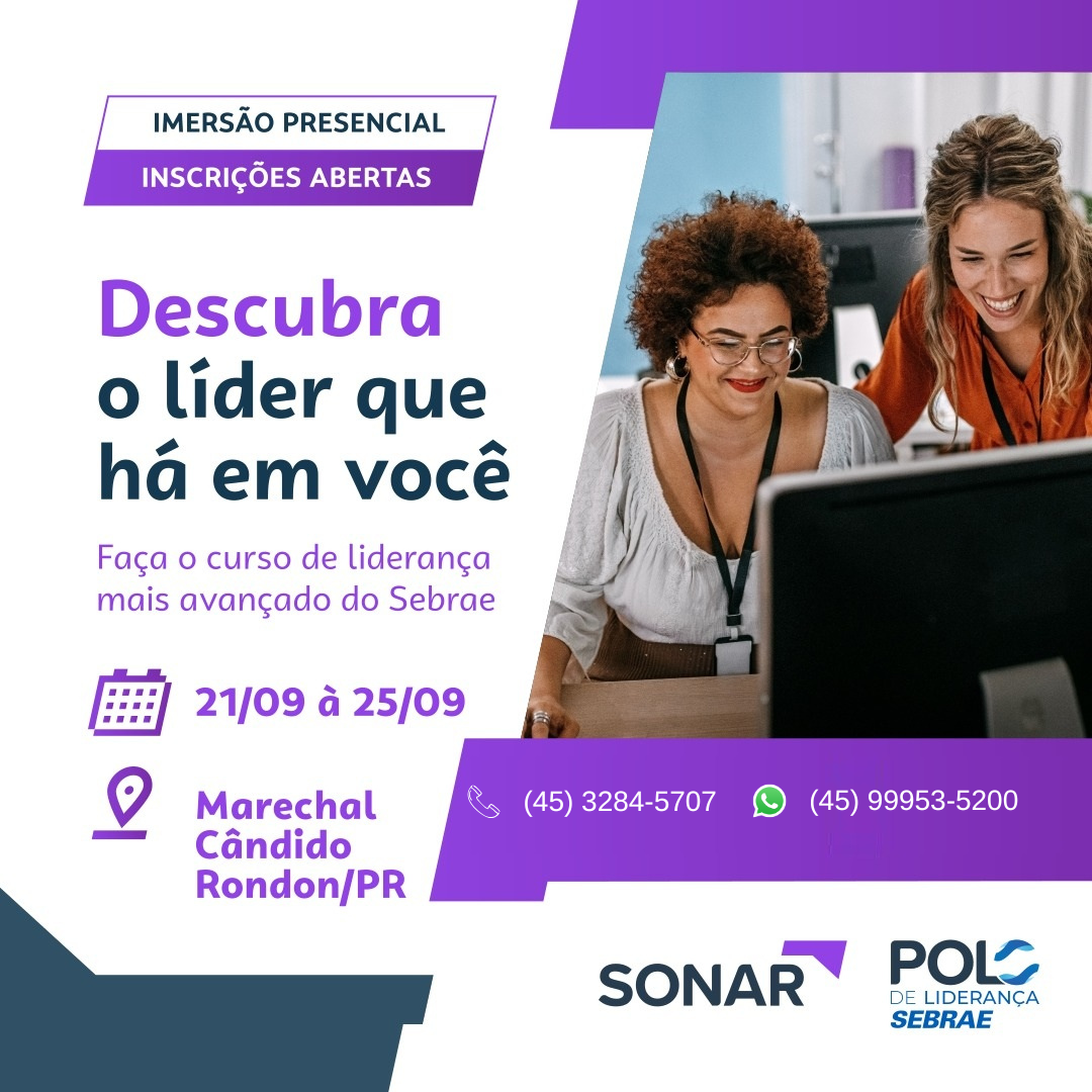 SONAR - O programa de liderança mais avançado do Sebrae