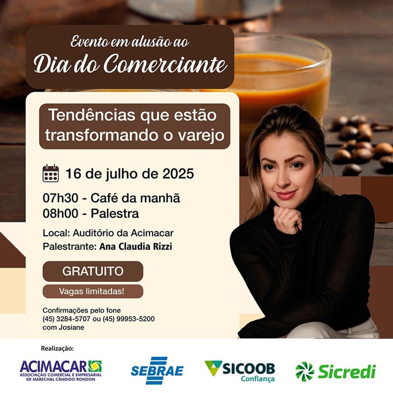 Café Empresarial - Alusão ao Dia do Comerciante