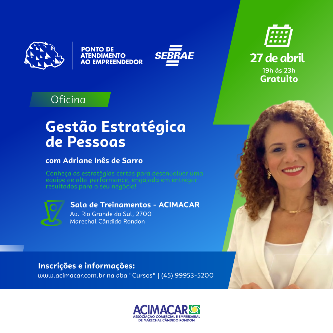 Oficina: Gestão Estratégica de Pessoas