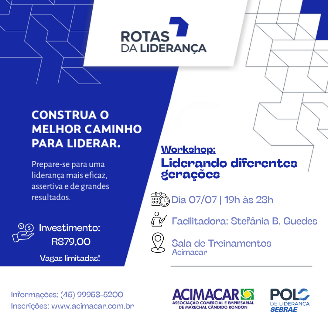Workshop: Liderando diferentes gerações