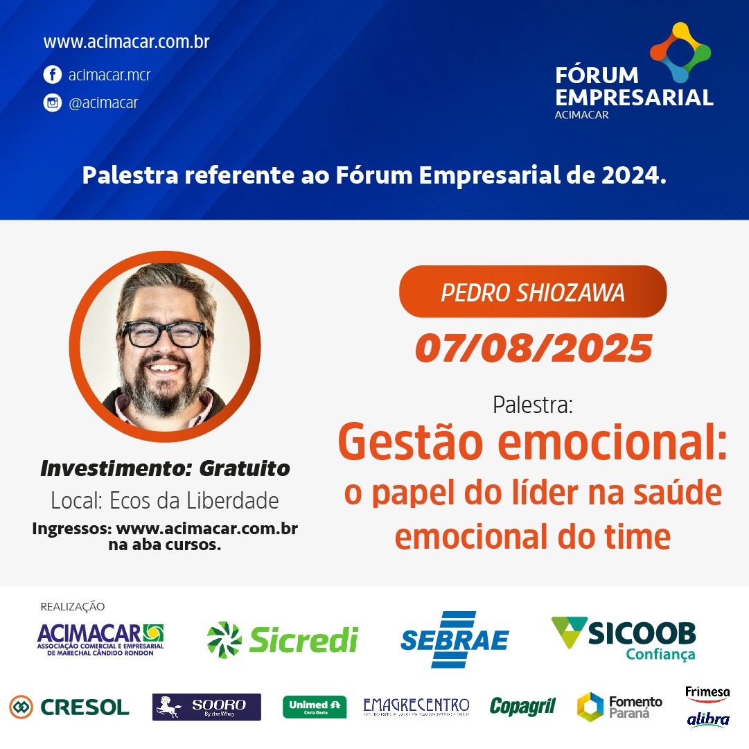 Palestra Gratuita: Gestão emocional - o papel do líder na saúde mental do time