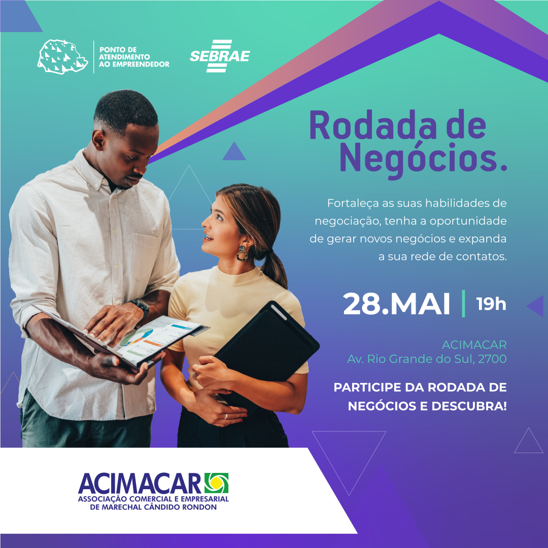 Rodada de Negócios do Ponto de Atendimento ao Empreendedor