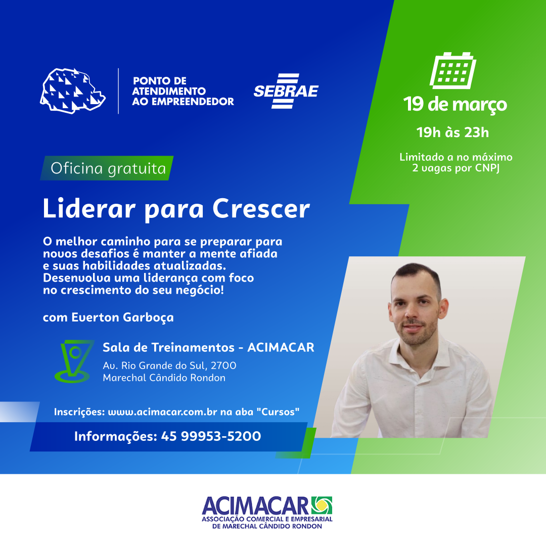 Oficina: Liderar para Crescer