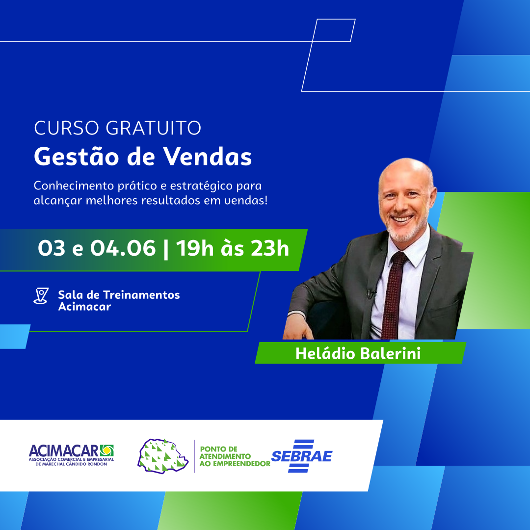 Curso: Gestão de Vendas